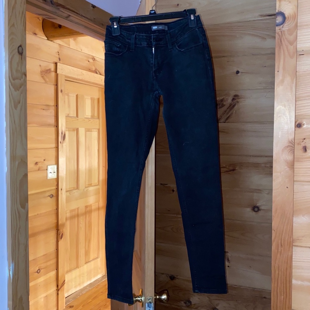 Levi black jegging/leggings